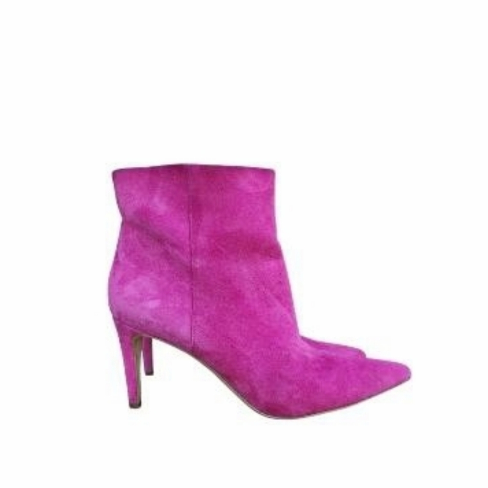 Sam Edelman Hot Pink High Heel Ankle Boot Ulyssa Ulissa Bootie Shoe Women 7 - Picture 5 of 10